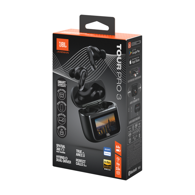 JBL Tour Pro 3 | True Wireless Noise Cancelling earbuds with Smart